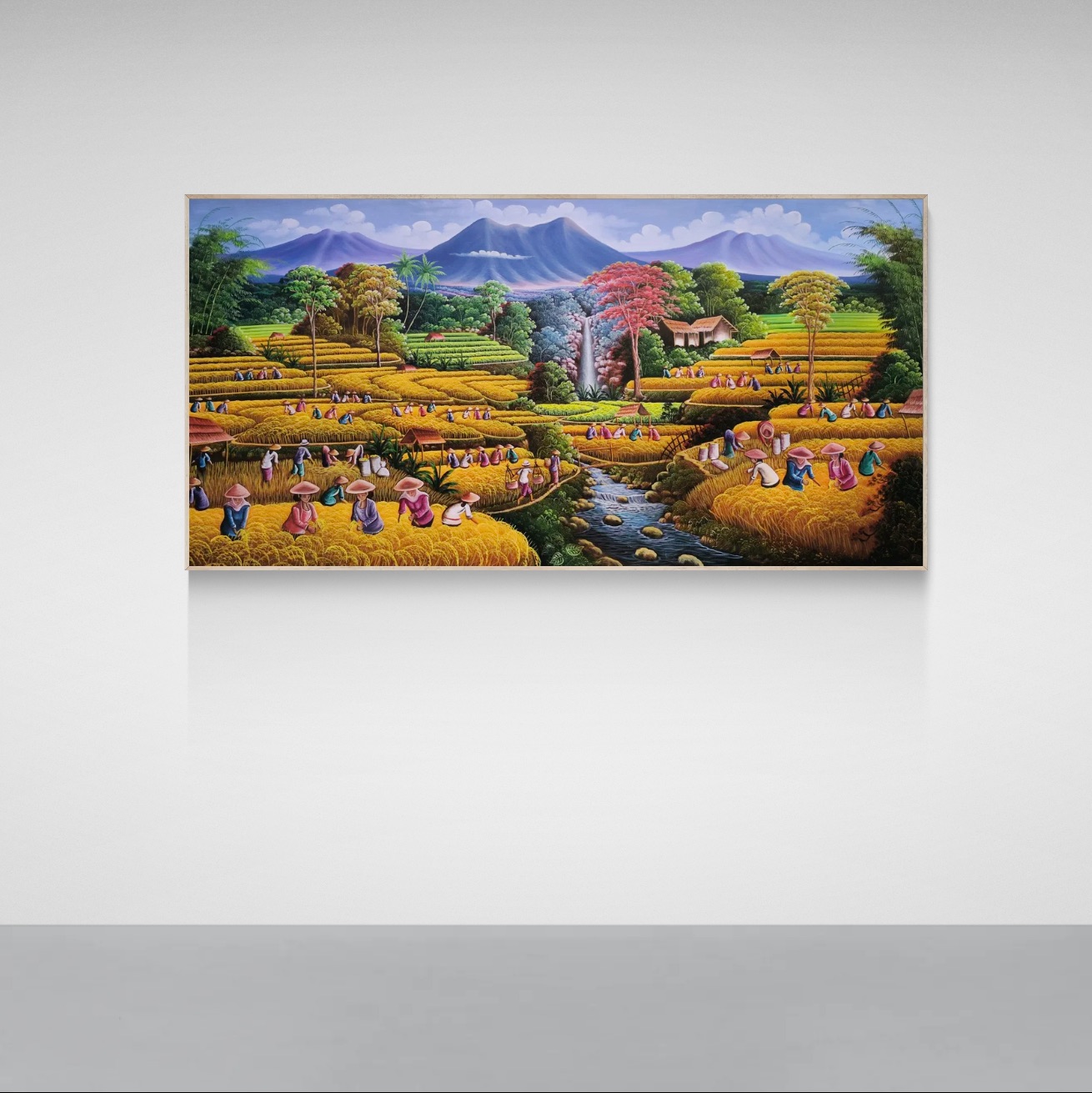 Golden Tides of the Mountain Valley image 4